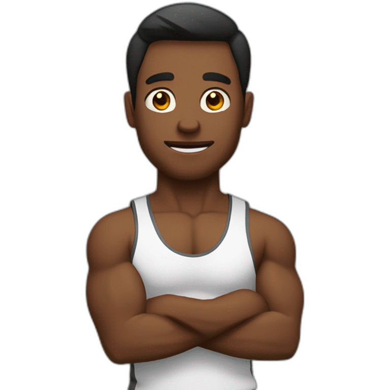 gym guy emoji