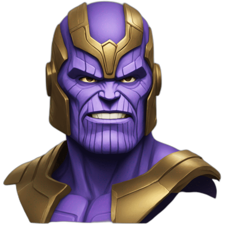 Thanos with ethereum emoji