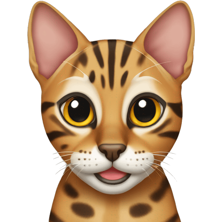 Bengal cat emoji