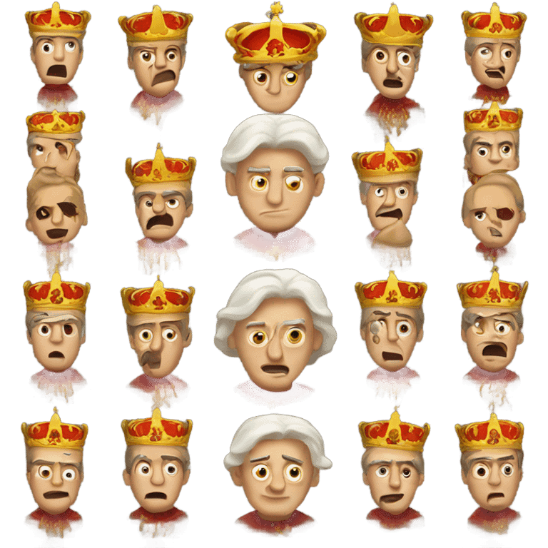 spainish emperor annoying emoji animation emoji