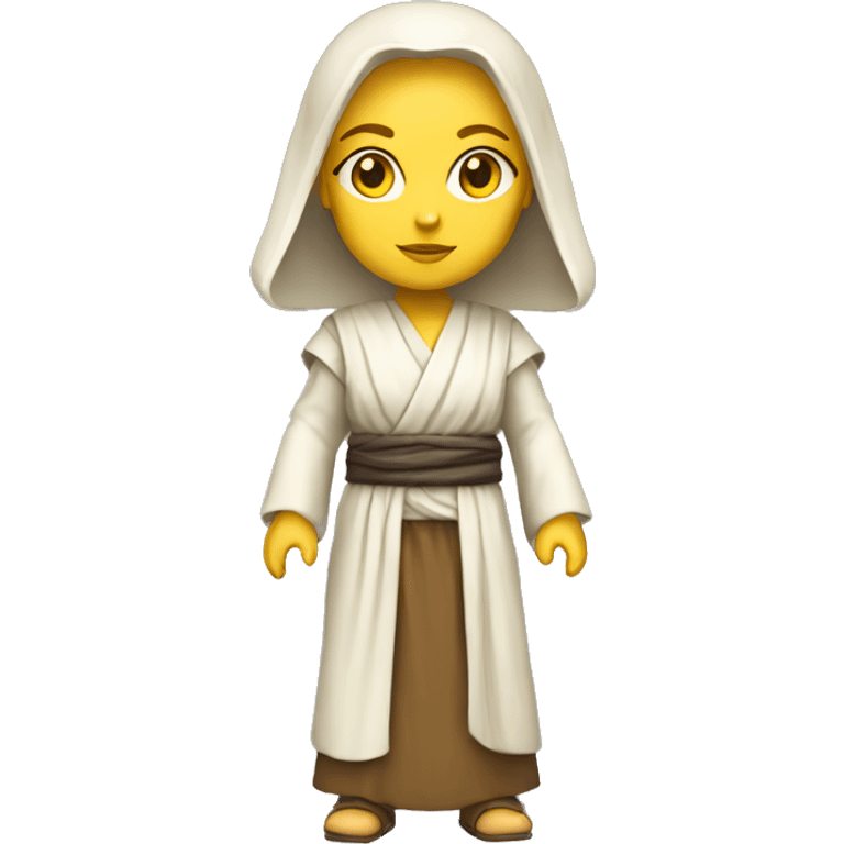 jedi master female white emoji