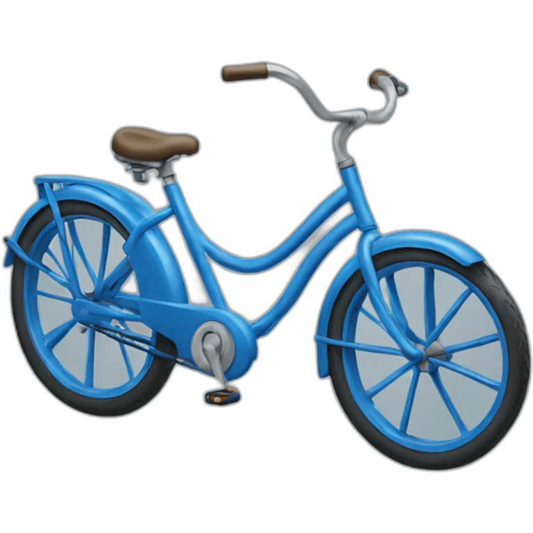 blue bike emoji emoji