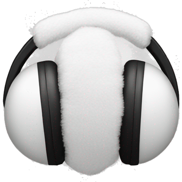 white earmuffs  emoji