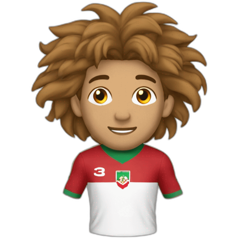 Lion de l'Atlas footballeur marocain emoji