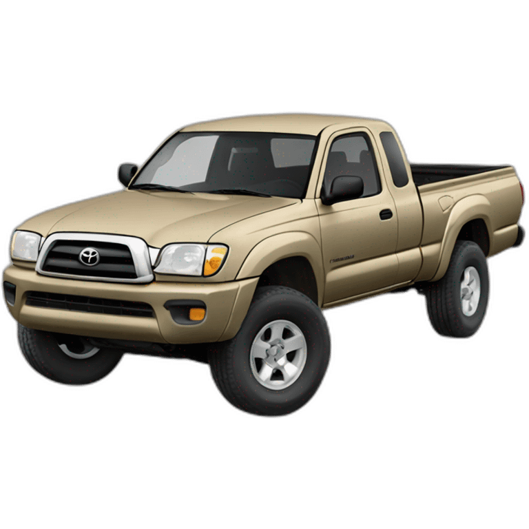 2003 Toyota Tacoma ext cab 2wd with sand paint emoji