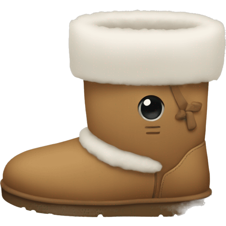 Small ugg bots emoji