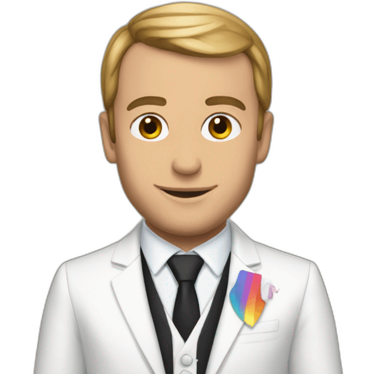 macron lgbt emoji