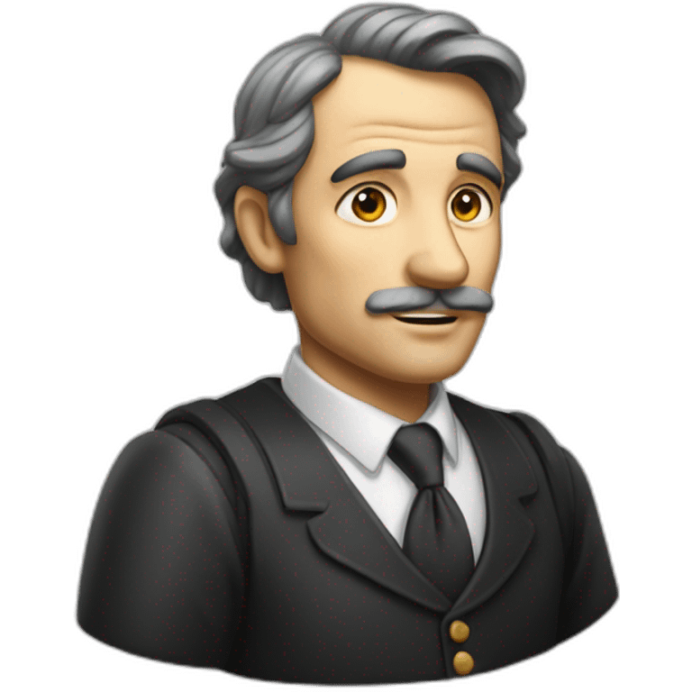 a man of high moral sense with tax emoji