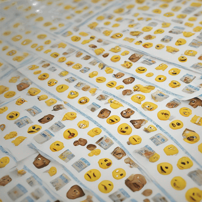 advertising papers emoji