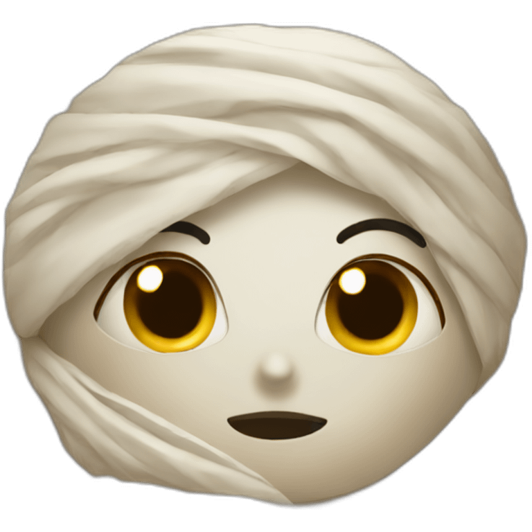 Mummy in bed emoji