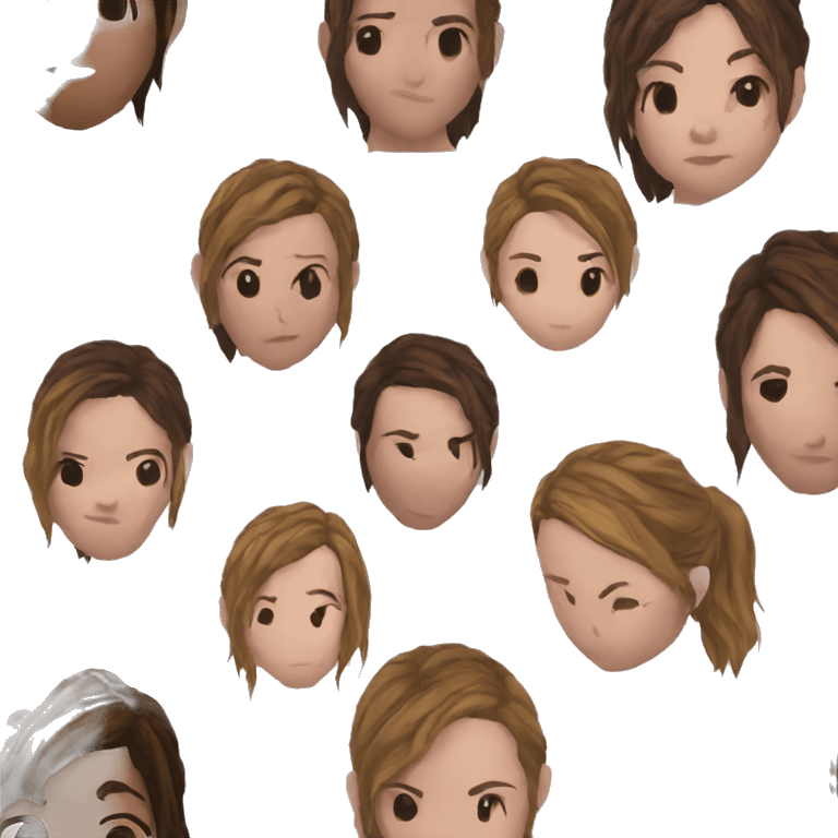 Ellie the last of us Little bit dezoom emoji