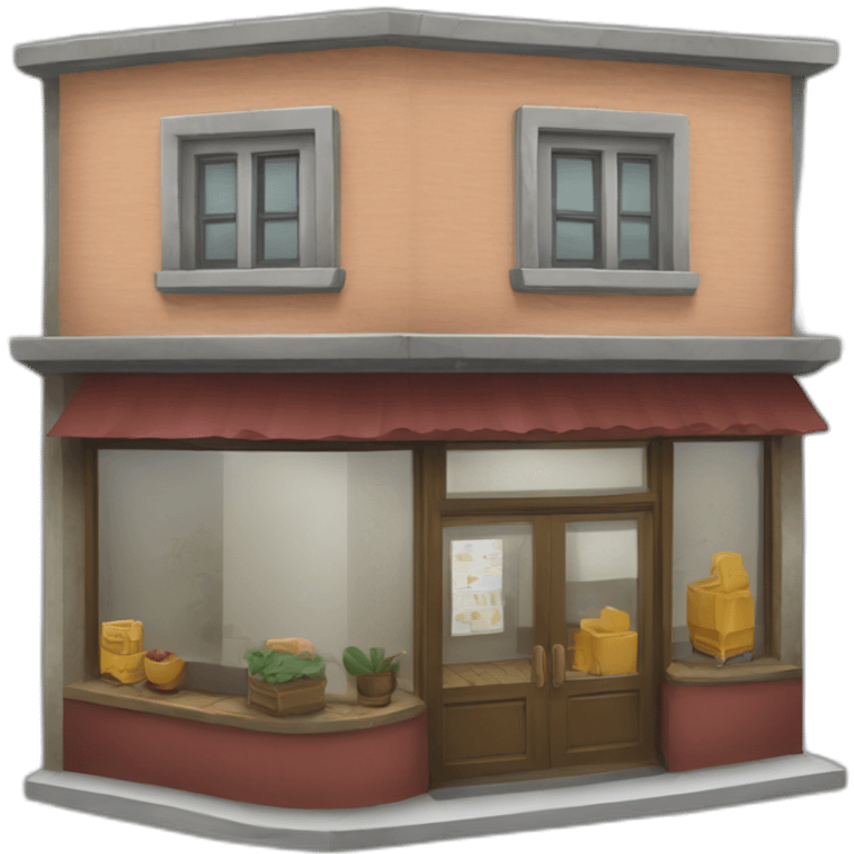 magasin d'habitation emoji