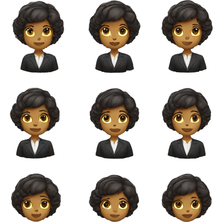 women cute lawyer emoji