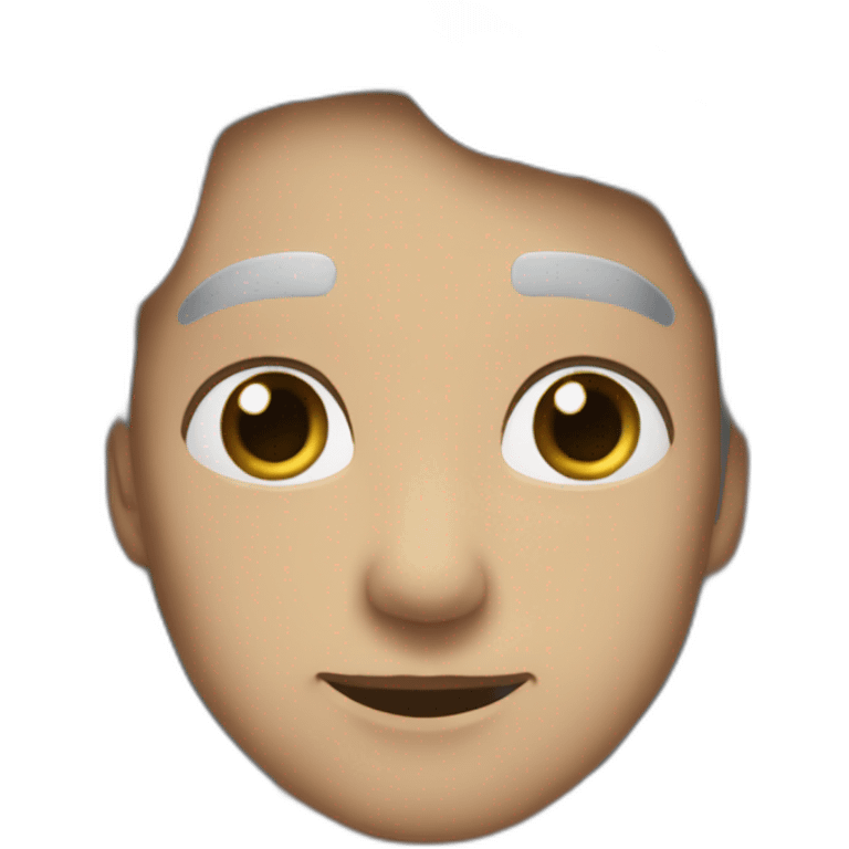 Lever les yeux au ciel en rigolant emoji