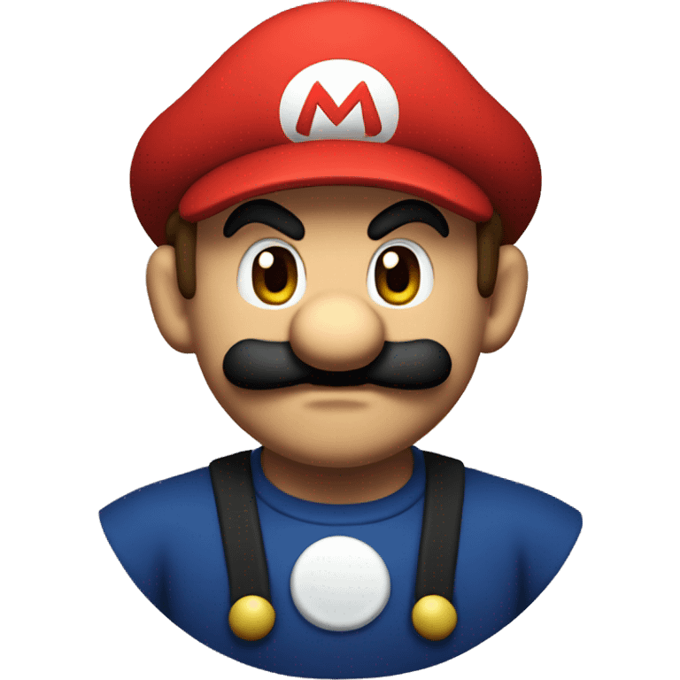 evil mario emoji