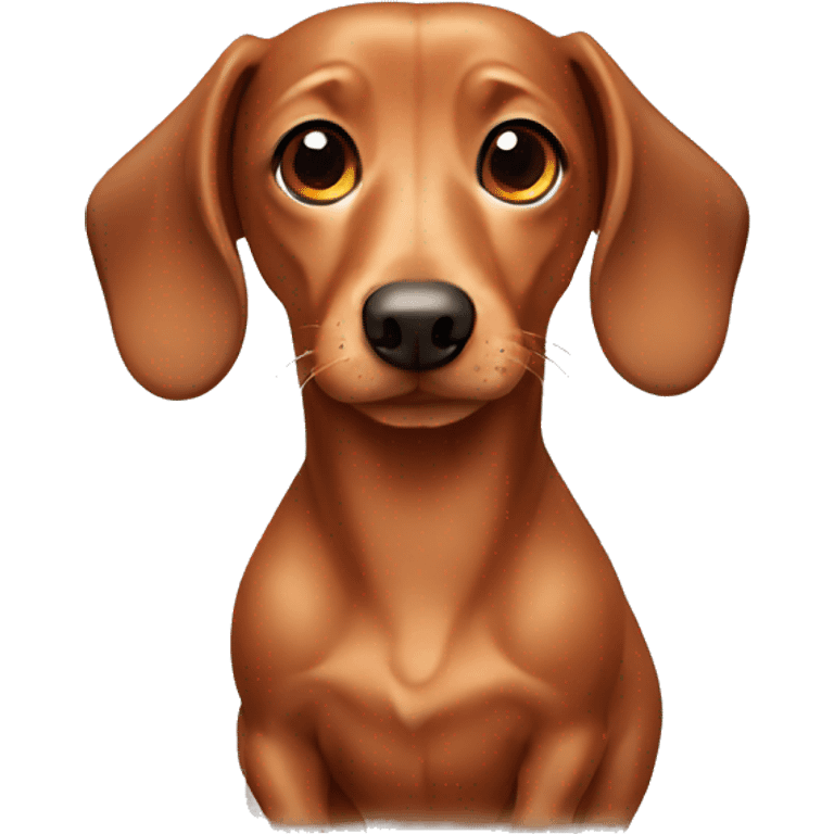 cute dachshund emoji