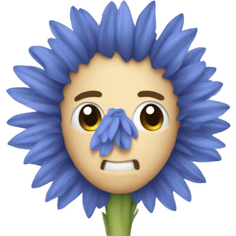 Cornflower in discord emoji style  emoji