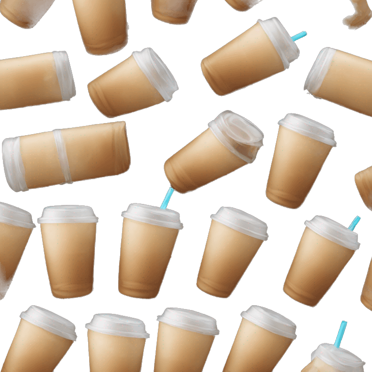 Iced coffee  emoji