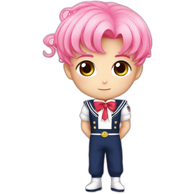 male sailor chibi moon emoji