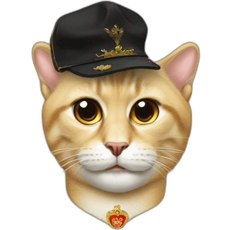 putin with cat-hat emoji