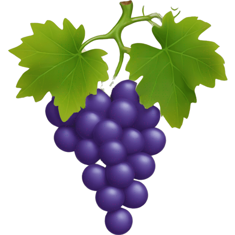 Grapes on vine emoji