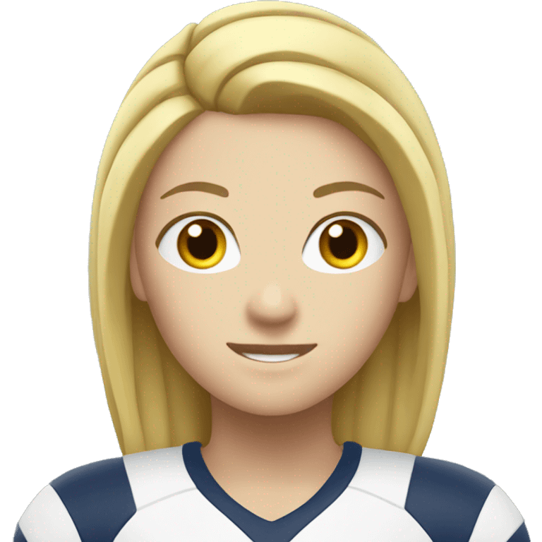 blonde volleyball emoji