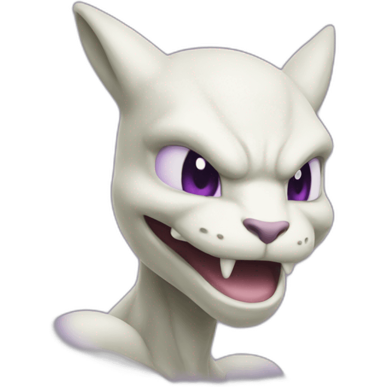 Mewtwo troll emoji