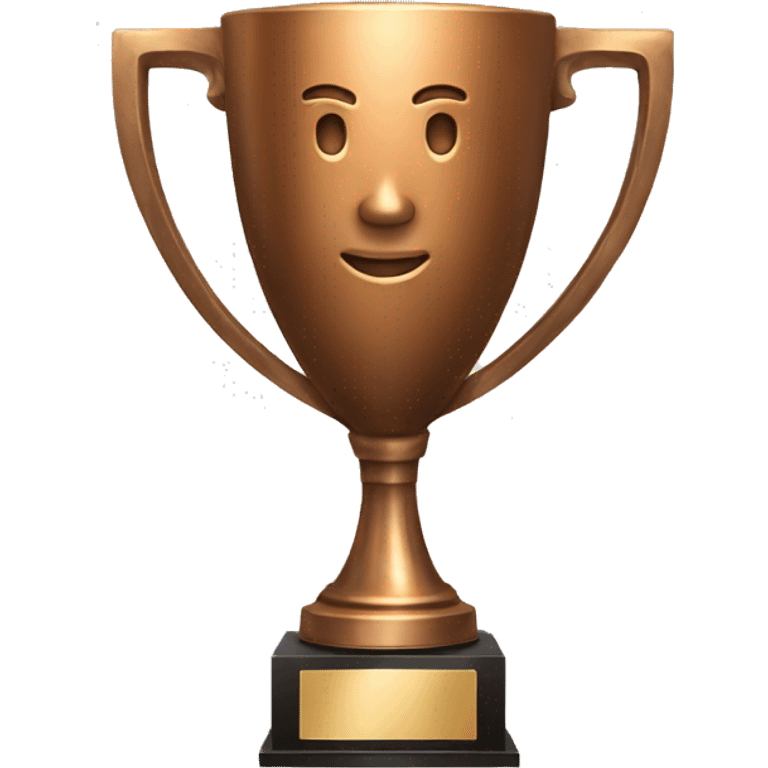 bronze trophy emoji