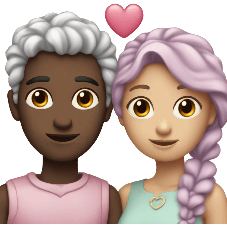 Hearts-couple-coloured-pastel-shade emoji