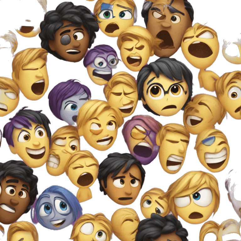 Inside out emotions emoji