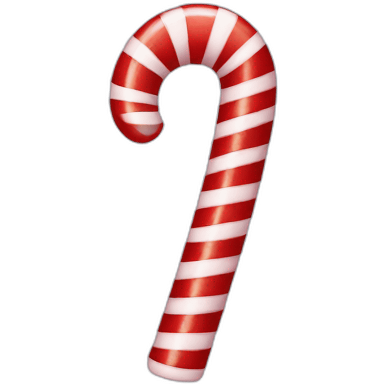 Christmas candy cane emoji