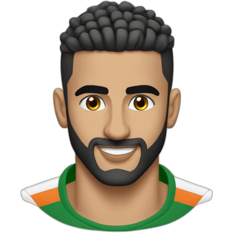 riad mahrez algerie emoji