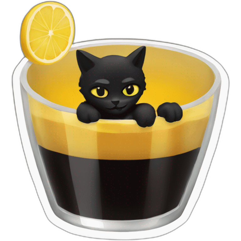 Chat-noir-avec-une-bière emoji