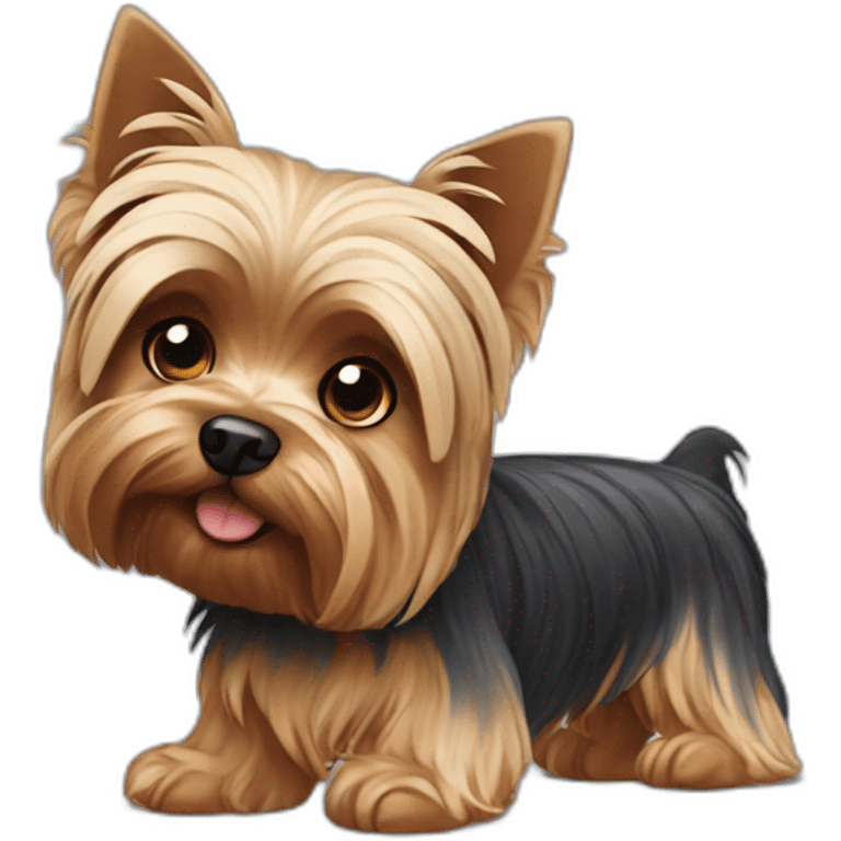 Short Hair Yorkshire Terrier emoji