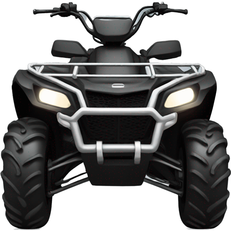 black atv emoji