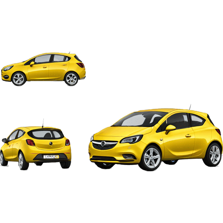 Opel corsa emoji