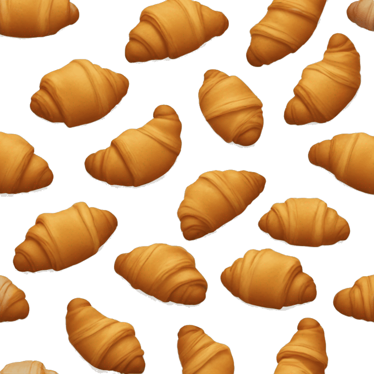 Beige croissant emoji