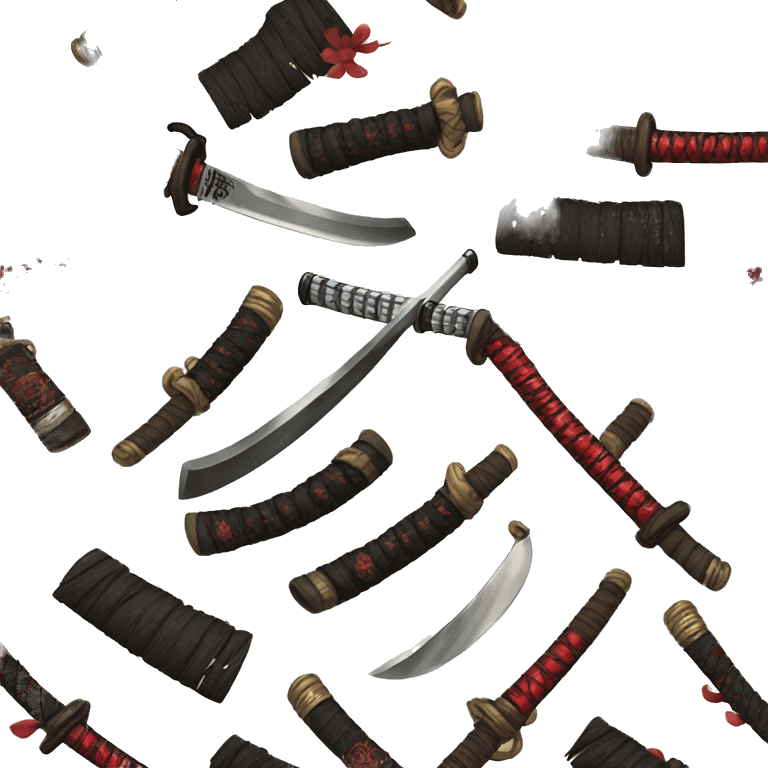 Katana japonais emoji