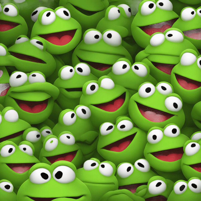 Kermit The (Red) Frog emoji