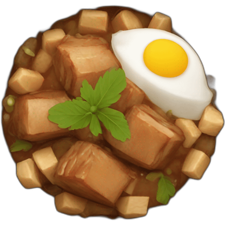 Philippine dish adobo emoji