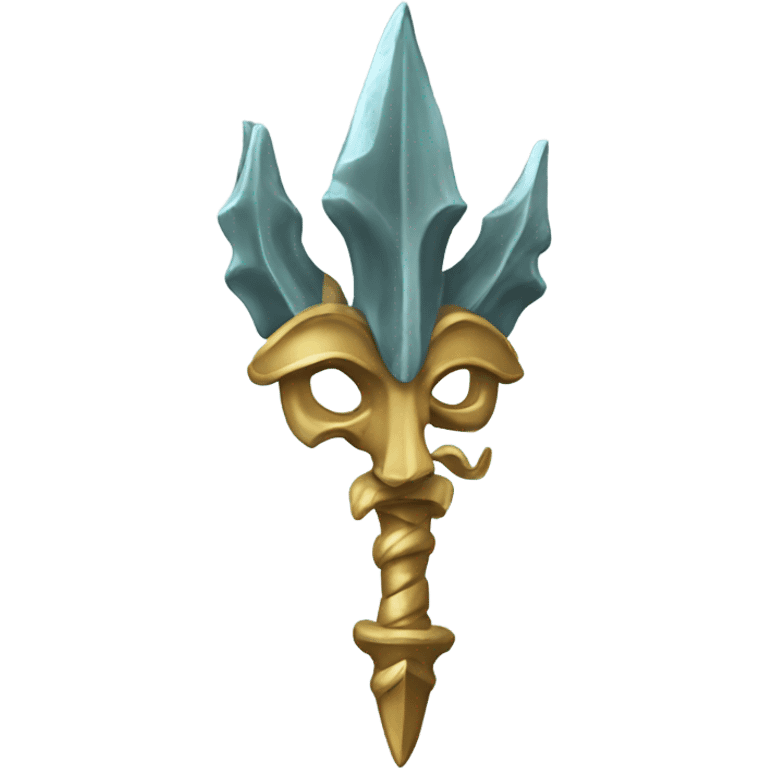 Poseidon’s trident emoji