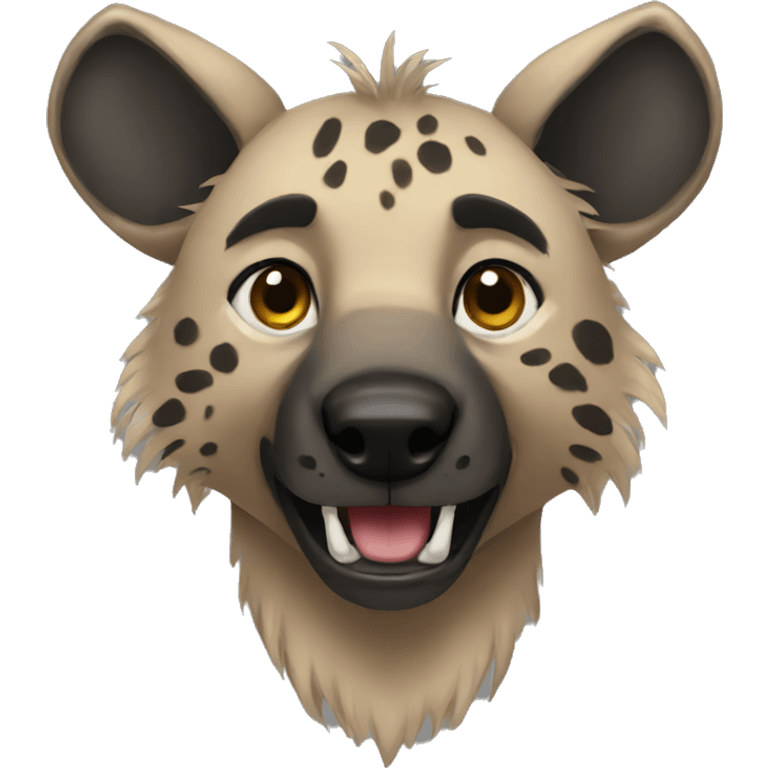 Hyena fullbody emoji