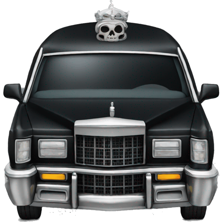 Hearse emoji