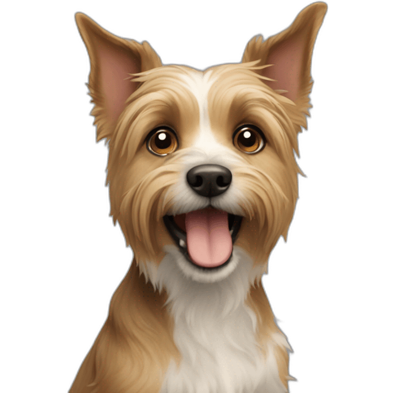 Chien terrier emoji