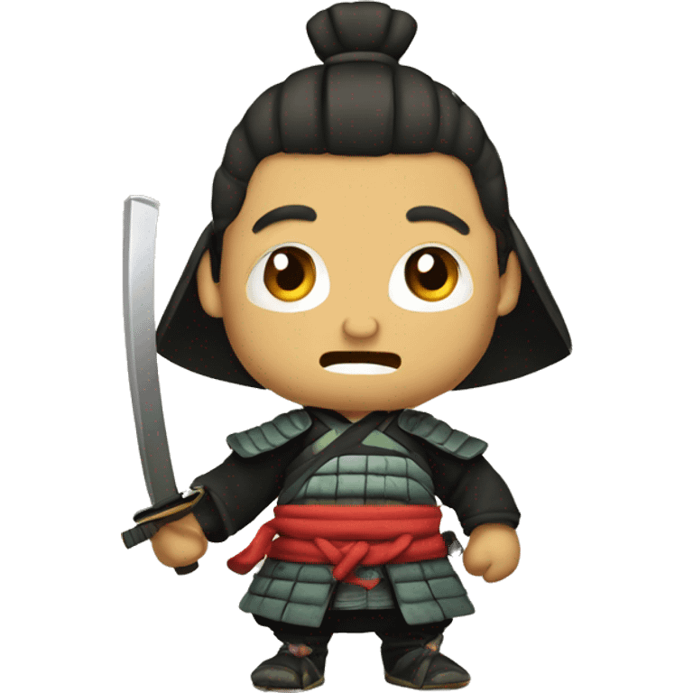 flabbergasted samurai emoji