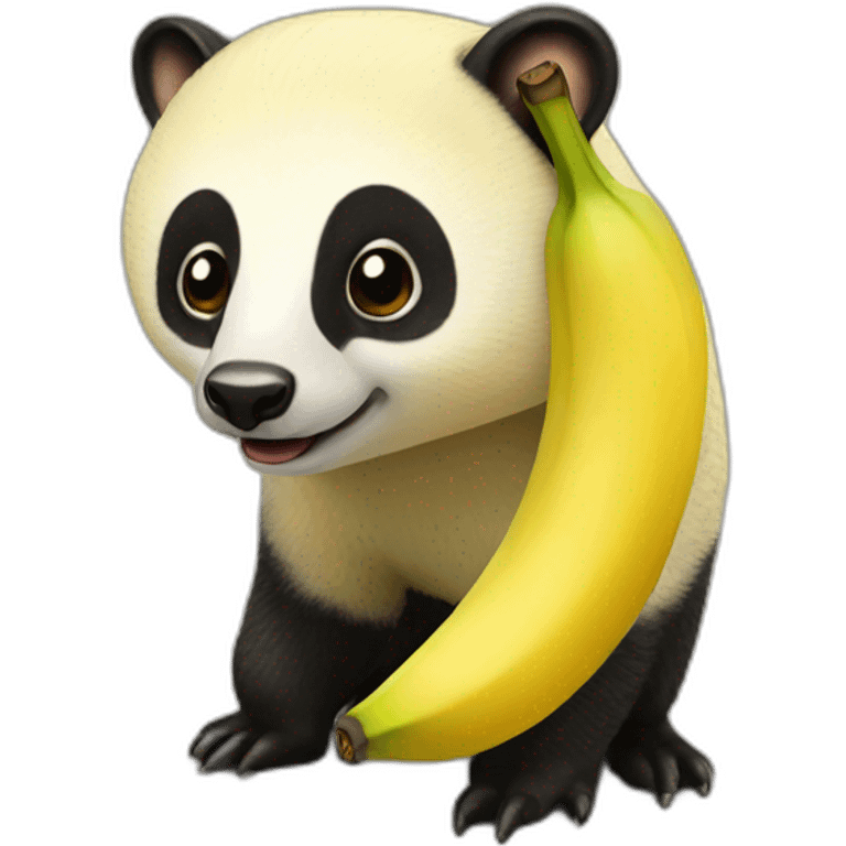 banana badger emoji