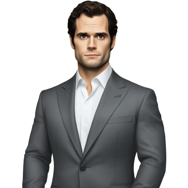 Henry cavill in suite emoji