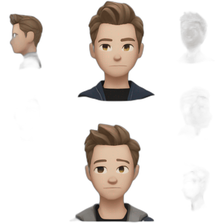 Connor Detroit Become Human emoji