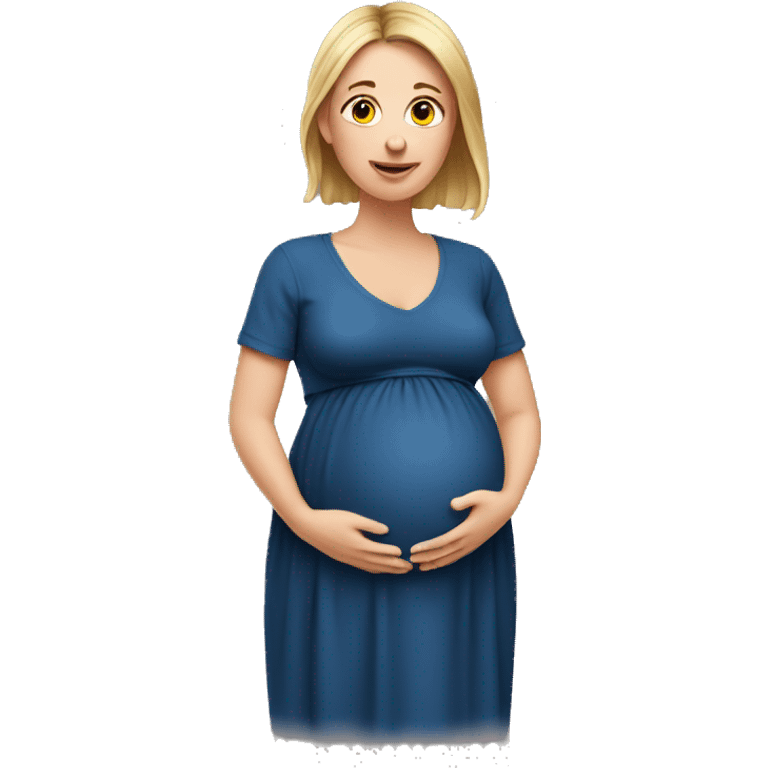 European pregnant woman emoji