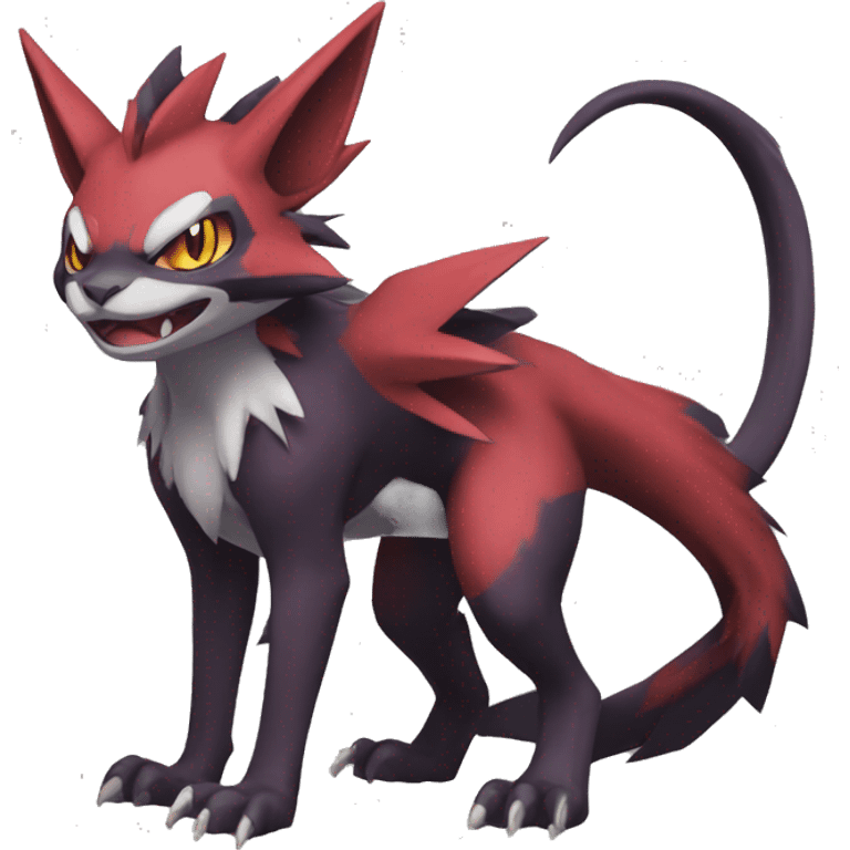 Noivern-Torracat-Zoroark full body emoji